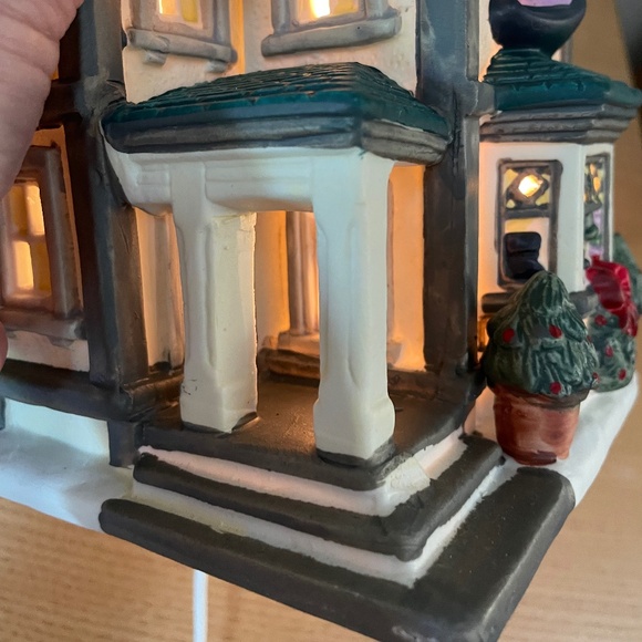 1997 Dickens Collectables Towne Series Hatfield Haberdashery Christmas Village - Picture 8 of 15